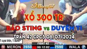 Trận 42 CPC3 08/07/2024 - Duyên Ti Quyết Tâm Phục Thù Bảo Sting