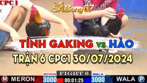 Trận 6 CPC1 30/07/2024 - Gà Hiệu Anh Tính Gaking Đâm Thì Hết Cứu