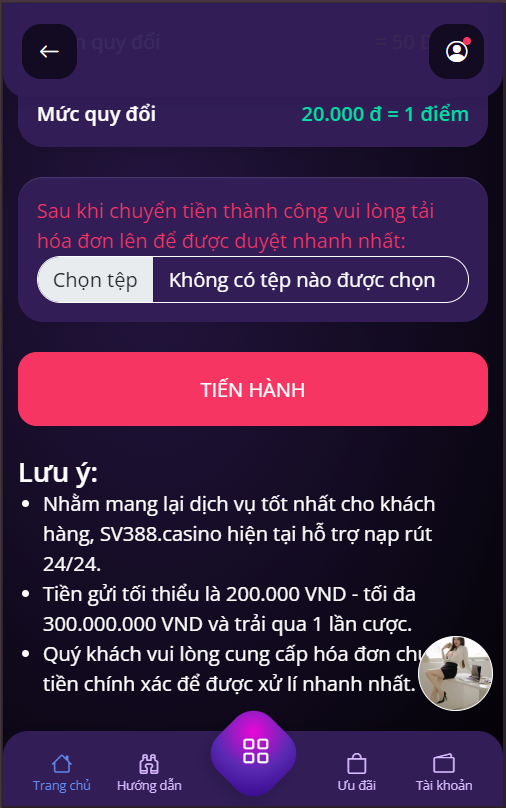 nap tien sabong67 qua ngan hang dia phuong 2