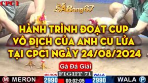 Hành Trình Đoạt Cup Vô Địch Của Anh Cu Lửa Tại CPC1 Ngày 24/08/2024