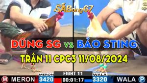 Trận 11 CPC3 11/08/2024 - Xổ 500 Triệu, Bảo Sing Gặp Dũng Sài Gòn