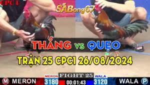 Trận 25 CPC1 26/08/2024 - Idol Thắng Le Chốt Hạ Luôn Anh Quẹo