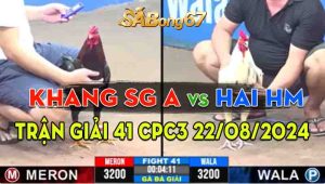 Trận 41 CPC3 22/08/2024 - Anh Khang Sài Gòn Hạ Anh Hai Hóc Môn