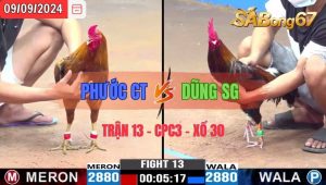 Trận 13 CPC3 09/09/2024 Anh Phước CT Đá Xổ Anh Dũng SG