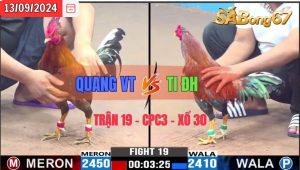 Trận 19 CPC3 13/09/2024 Anh Quang VT Đá Xổ Anh Ti ĐH