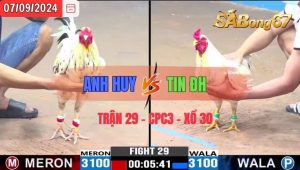 Trận 29 CPC3 07/09/2024 Anh Huy Đá Xổ Anh Tin ĐH